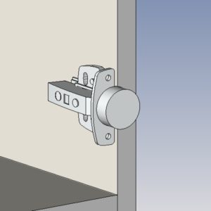 Pack Porte Simple & Double (Charnière Hettich Sensys)